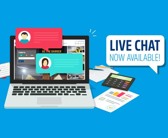 Live Chat Is Now Live!
